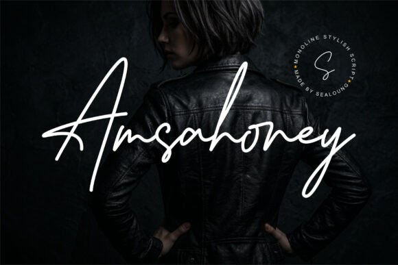 Amsahoney: A Timeless Script for Modern Branding