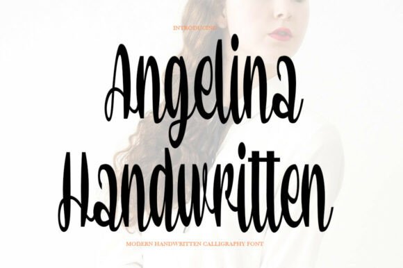 Angelina Handwritten: A Font for Digital Elegance