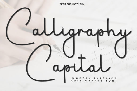 Calligraphy Capital: A Font That Breathes Life Into Your Creations