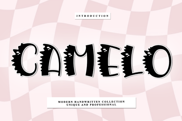 Camelo: A Sweet Script Font for Digital Design