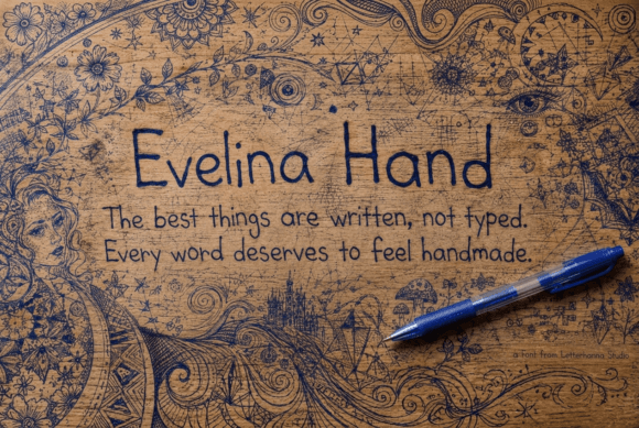 Evelina Hand: A Timeless Script Font for Modern Web Design