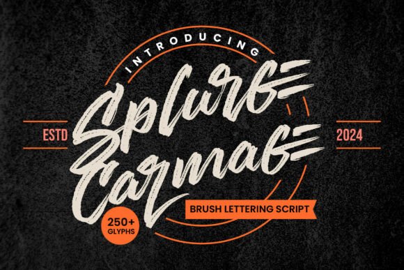 Exploring Splurge Carmage: A Script Font for Editorial Design