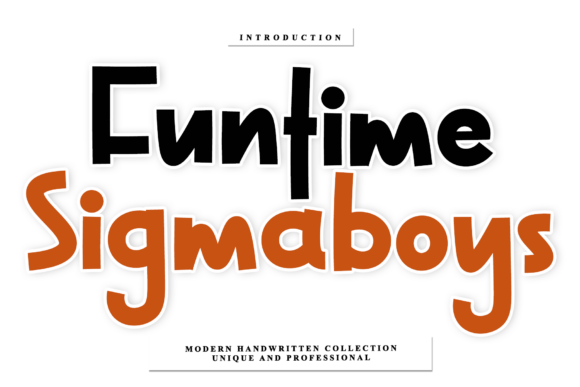 Funtime Sigmaboys: A Script Font with Soul