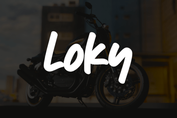 Loky: A Bold Script for Creative Branding