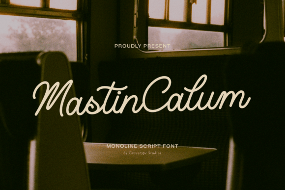 Mastin Calum: A Script Font That Breathes Vintage Charm Into Every Project