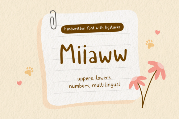 Miiaww: A Font That Adds Warmth to Digital Design