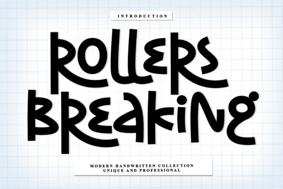 Rollers Breaking: A Font That Elevates Your Brand