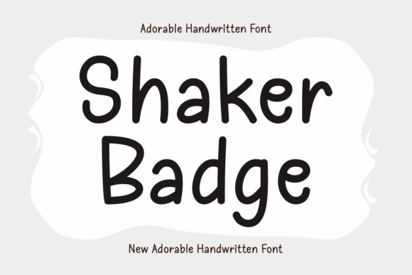 Shaker Badge: The Font That Adds Warmth to Your Campaigns