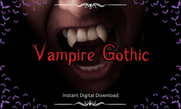 Vampire Gothic Font: A Dark Elegance for Digital Campaigns
