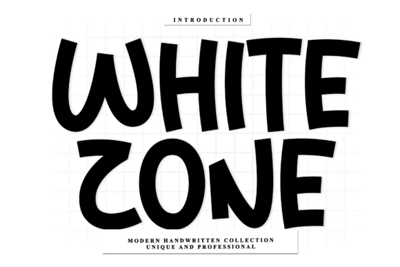 White Zone: A Script Font That Elevates Brand Campaigns