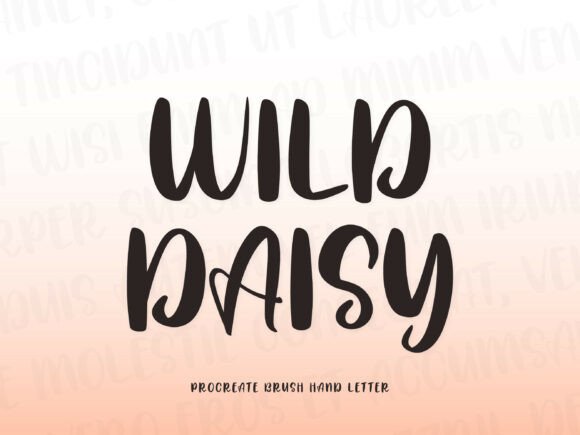 Wild Daisy: The Font That Elevates Your Brand