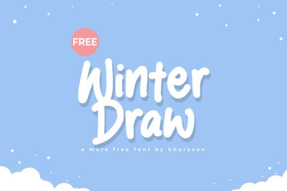 Winter Draw: A Versatile Font for Editorial Design